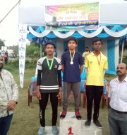 1.Mohit kumar of Std IX won bronze medal in under -14,compound round.