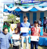 Prince Kumar silver medal in under -10 ,Indian round